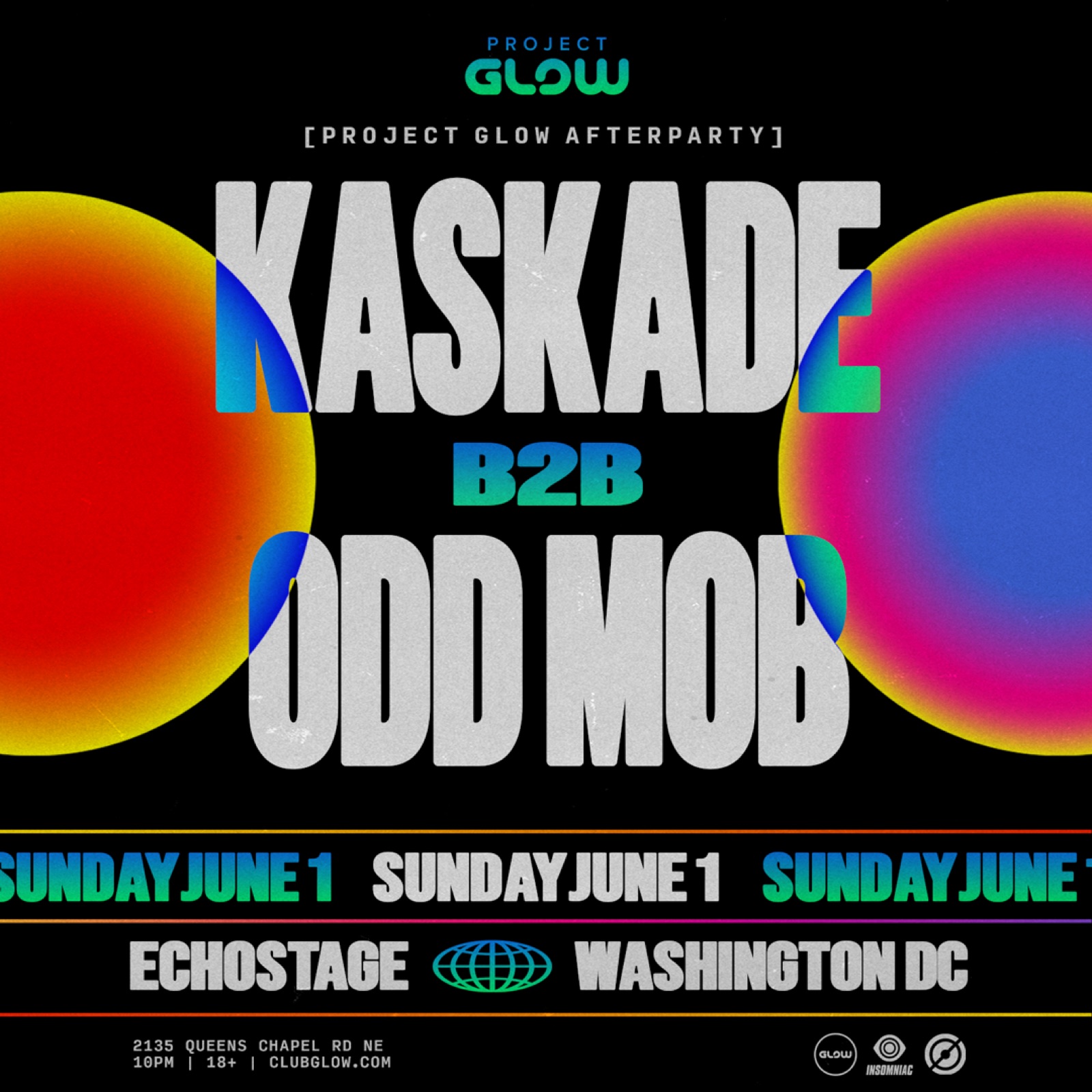 Kaskade B2B Odd Mob [Project GLOW After Party]