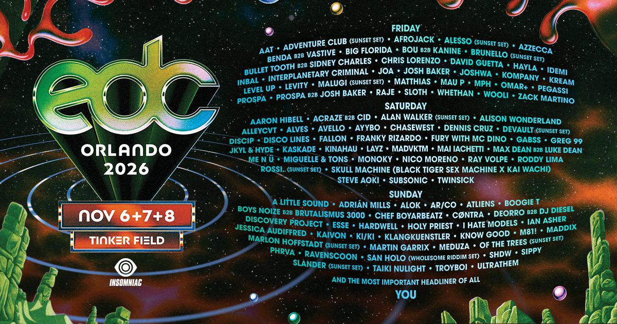 Image de la source — EDC Orlando 2026