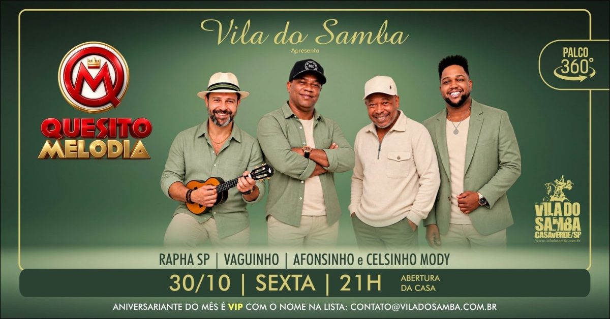 Bild der Quelle — QUESITO MELODIA NA VILA DO SAMBA