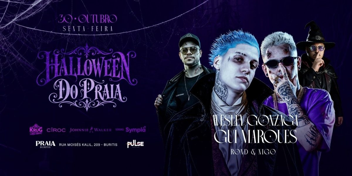 Immagine della fonte — Halloween do Praia com Wesley Gonzaga - 30/10