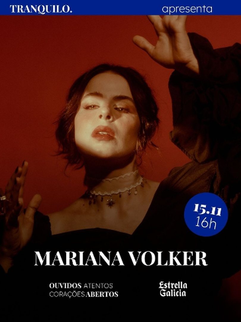 Imagem da fonte — Tranquilo Apresenta Mariana Volker - São Paulo (Sp)