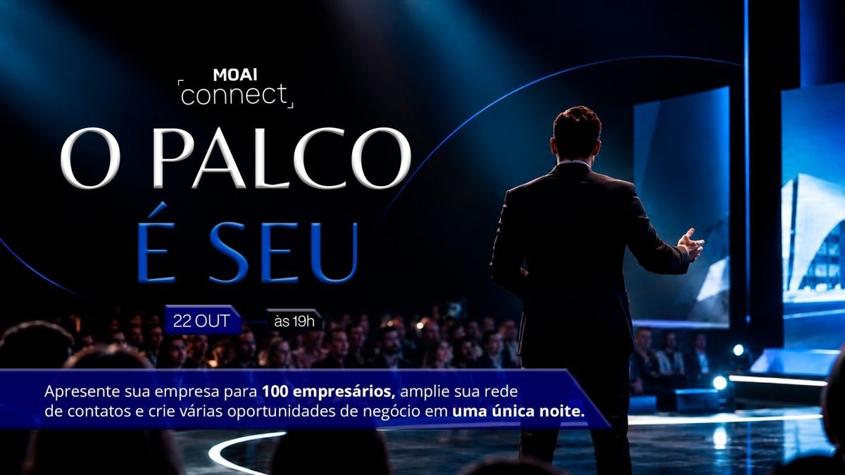 Imagem da fonte — MOAI Connect |O Palco é seu