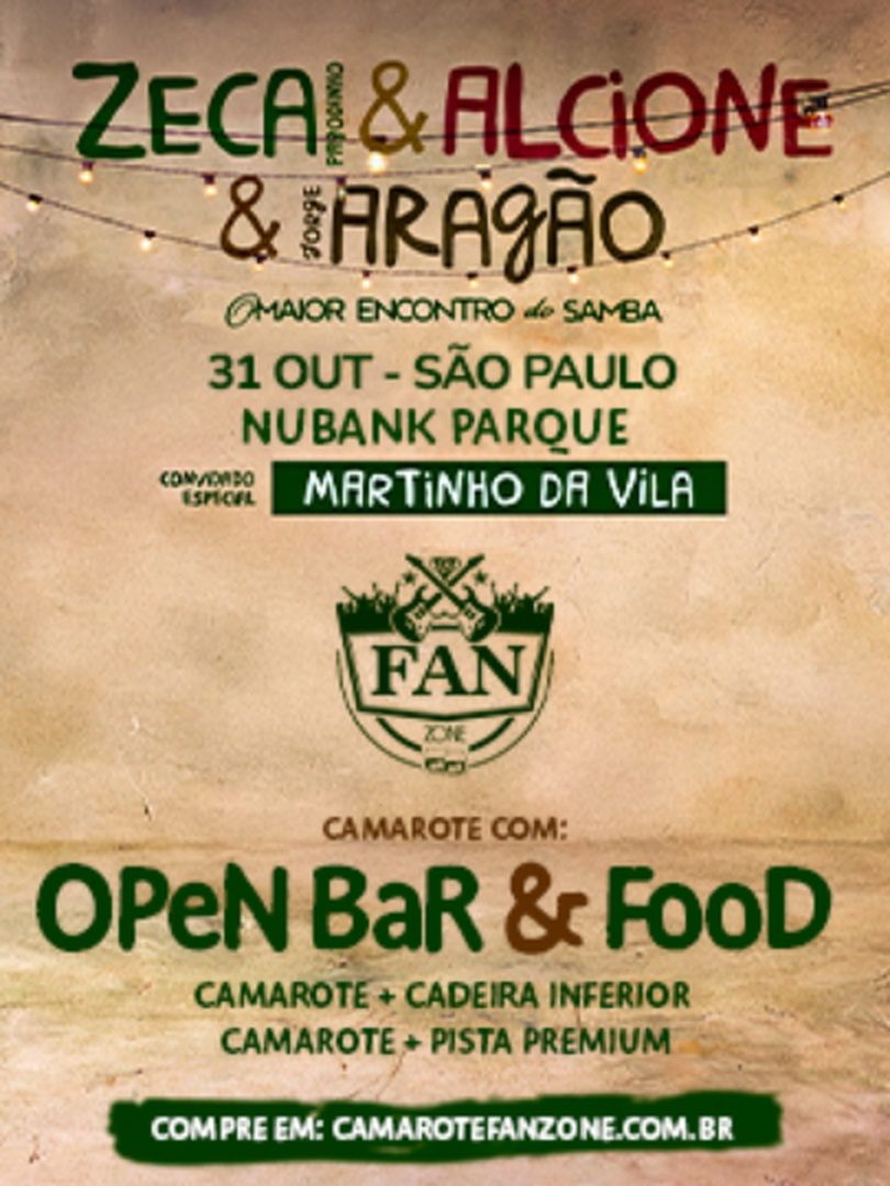Immagine della fonte — Camarote Fanzone - Zeca & Alcione & Aragão: O maior encontro de samba