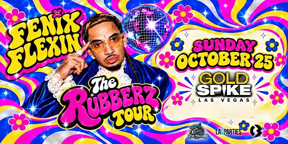 Image de la source — FENIX FLEXIN OF SHORELINE MAFIA THE RUBBERZ TOUR @ GOLD SPIKE 18+