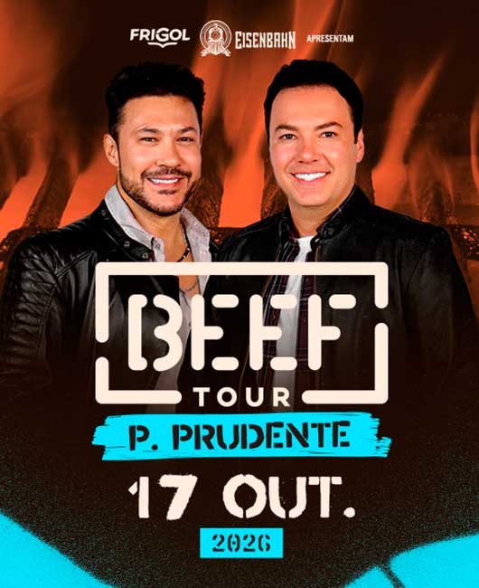 Imagen de la fuente — João Bosco & Vinícius — Agenda de shows — Presidente Prudente/SP — Beef Tour 10 Anos - João Bosco e Vinícius em Presidente Prudente