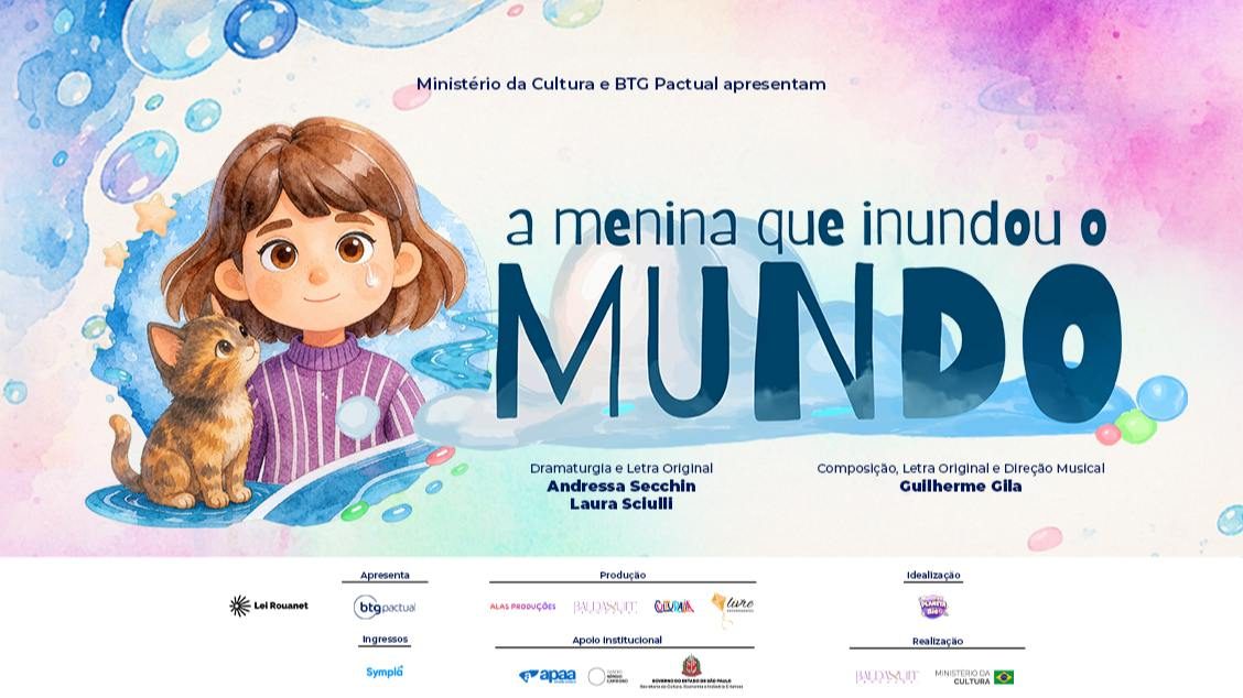 Imagen de la fuente — A Menina que Inundou o Mundo