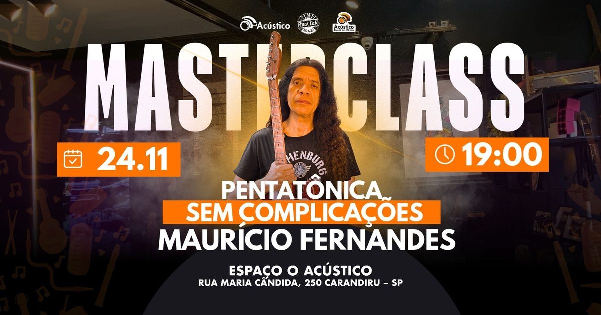 Bild der Quelle — ESCALA PENTATÔNICA SEM COMPLICAÇÕES | MAURÍCIO FERNANDES | 24/11 | 19:00