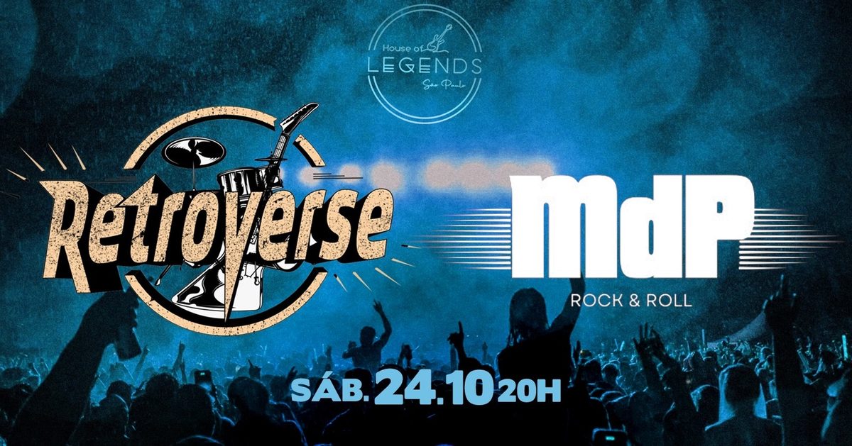 Imagem da fonte — Bandas Retroverse e MDP Rock