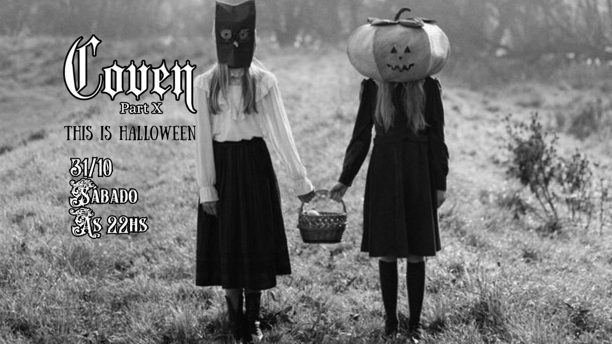 Imagen de la fuente — COVEN part X - This is Halloween