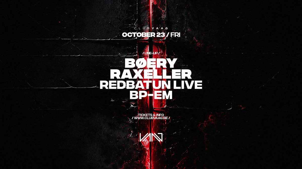 Source image — 23/10 | Club Vaag Invites BØĘRY & RAXELLER — Club Vaag
