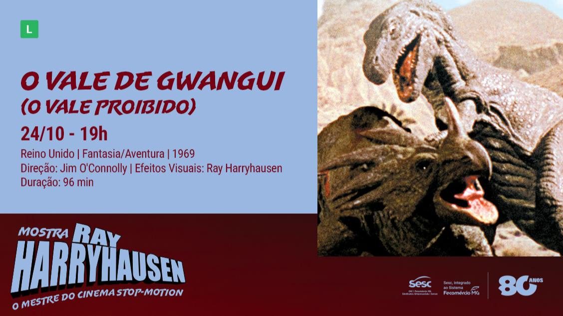 출처 이미지 — MOSTRA RAY HARRYHAUSEN – O MESTRE DO CINEMA STOP-MOTION: O VALE DE GWANGUI (O VALE PROIBIDO)