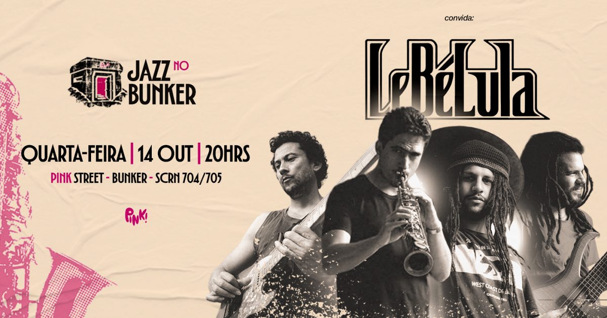 出典の画像 — Jazz no Bunker Convida: LeBeLuLa