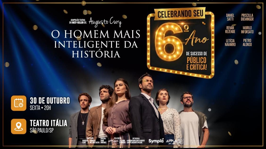 Imagem da fonte — O Homem Mais Inteligente da História São Paulo/SP