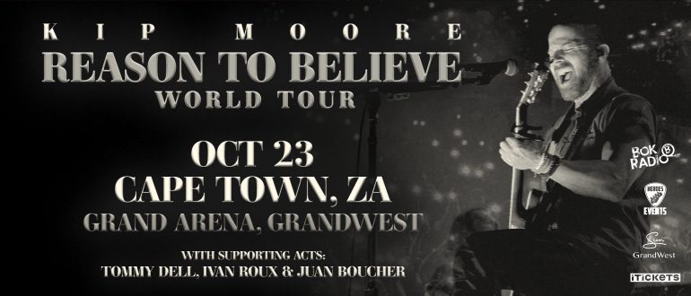 Immagine della fonte — Kip Moore | Cape Town (FRIDAY)
