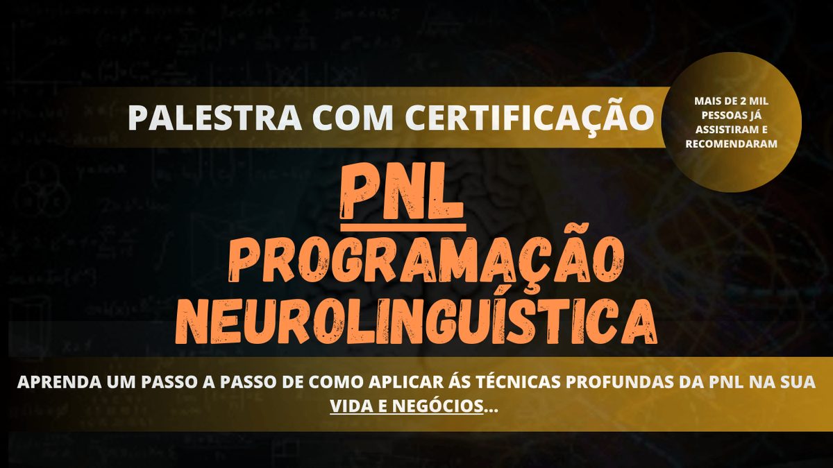 Bild der Quelle — PNL - PROGRAMAÇÃO NEUROLINGUÍSTICA (COM CERTIFICAÇÃO)