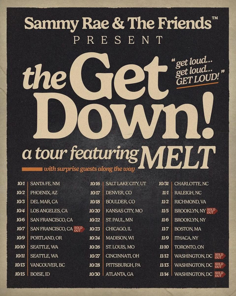 Imagen de la fuente — Sammy Rae & The Friends – The Get Down Tour (Brooklyn, noite 1)