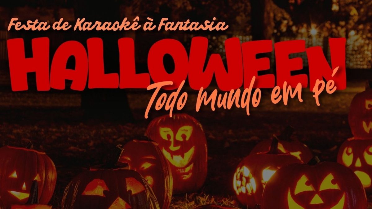 出典の画像 — SPOOKY NIGHT - DIA 02 - FESTA DE KARAOKÊ A FANTASIA (SEM MESAS)