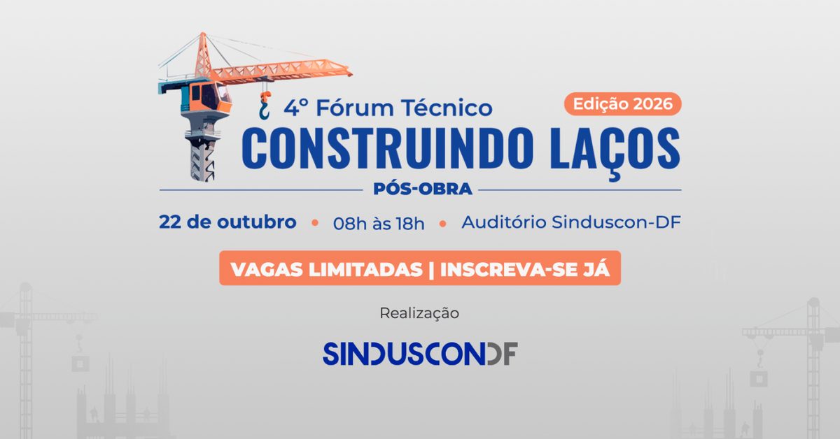 来源图片 — Fórum Técnico Construindo Laços | Edição 2026