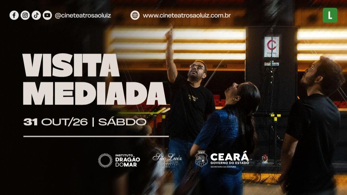 Imagem da fonte — Visita Mediada no São Luiz