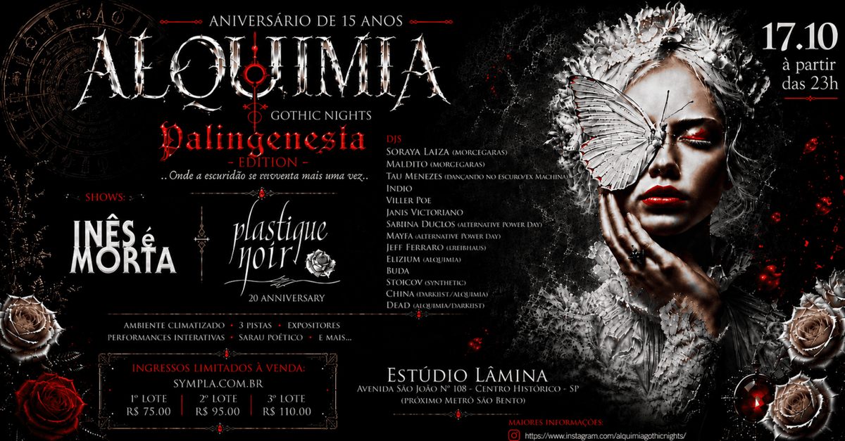 Imagem da fonte — ALQUIMIA GOTHIC NIGHTS - PALINGENESIA EDITION