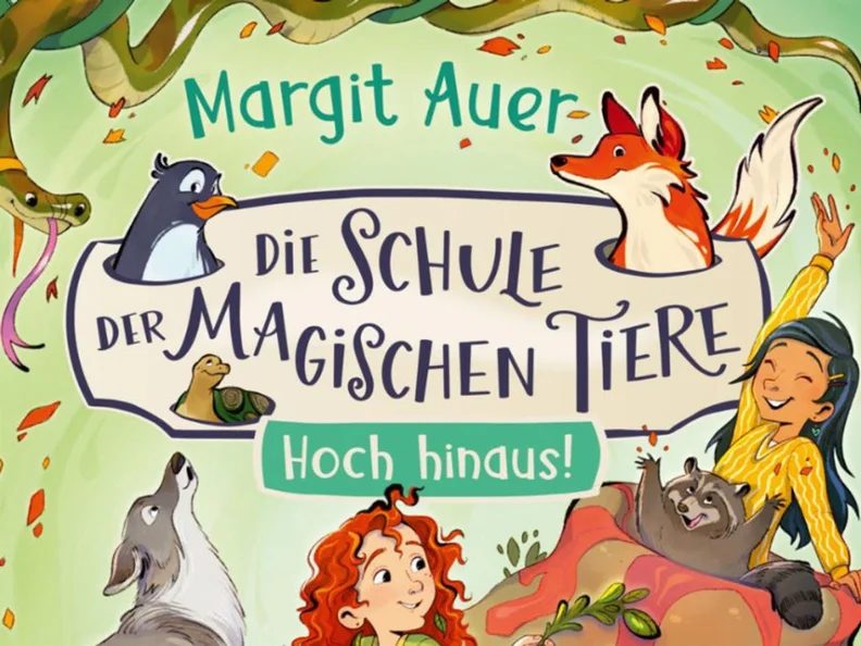 Afbeelding van de bron — Reading with Margit Auer – ‘The School of Magical Animals – Volume 17: Soaring High!’