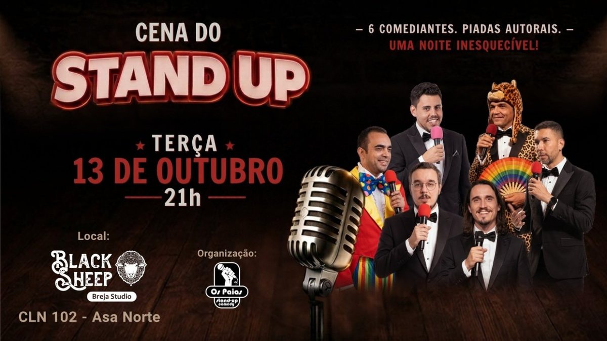 Bild der Quelle — Cena do Stand Up no Black Sheep