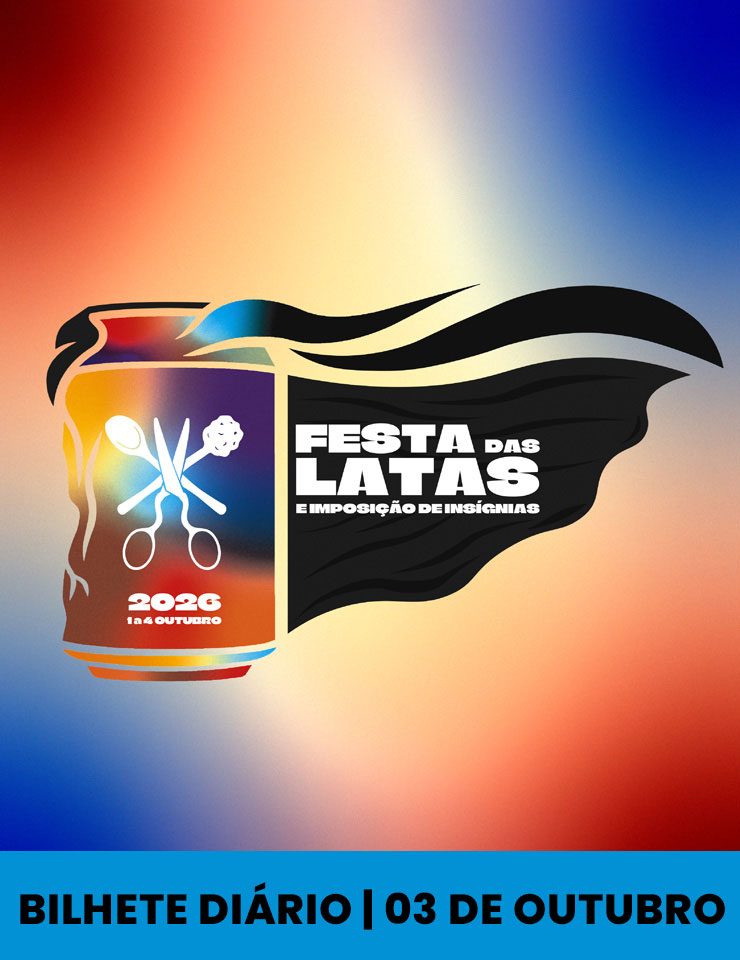 Imagem da fonte — 03 Outubro | Festa das Latas e Imposição de Insígnias 2026