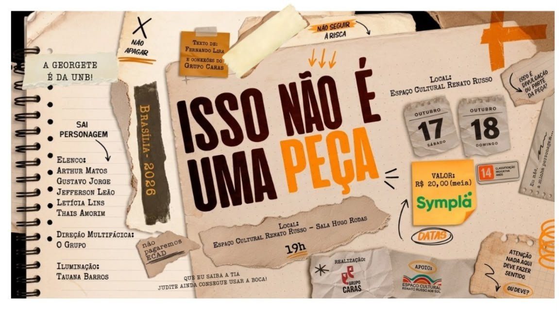 Immagine della fonte — ISSO NÃO É UMA PEÇA!