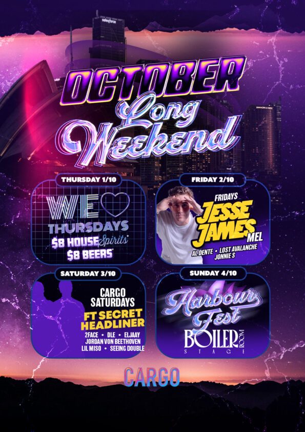 Source image — Labour Day Long Weekend: Harbourfest at Cargo