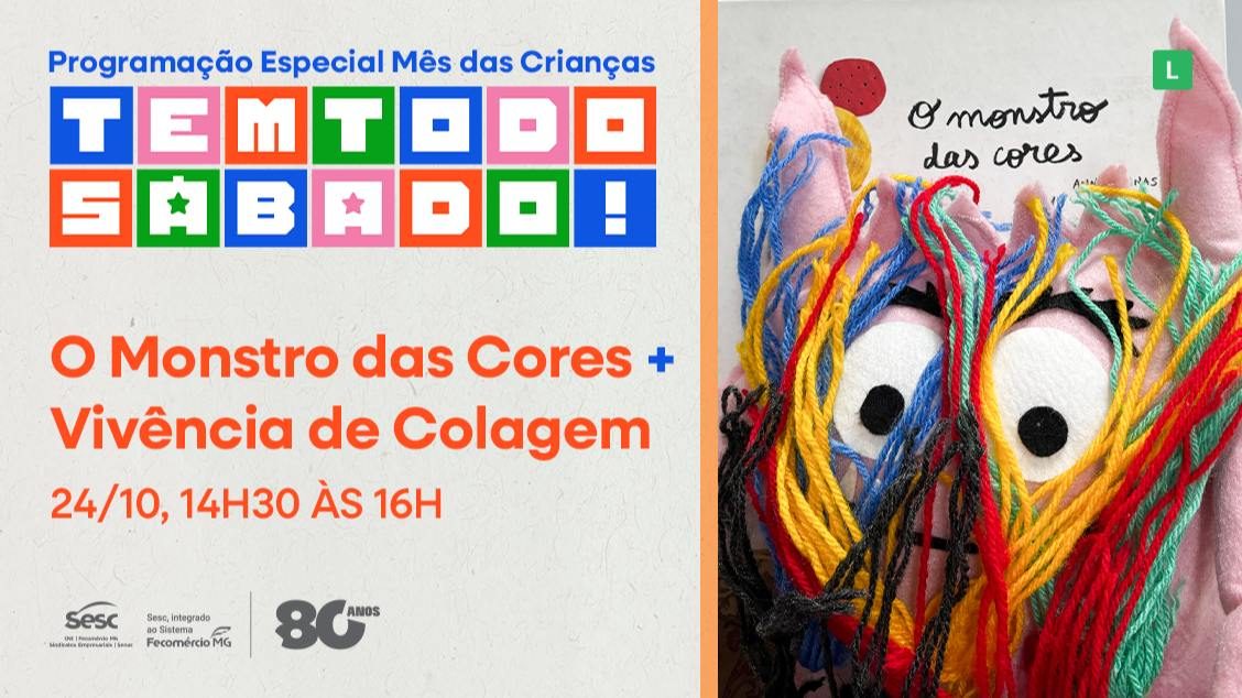 Imagen de la fuente — TEM TODO SÁBADO – ESPECIAL MÊS DAS CRIANÇAS