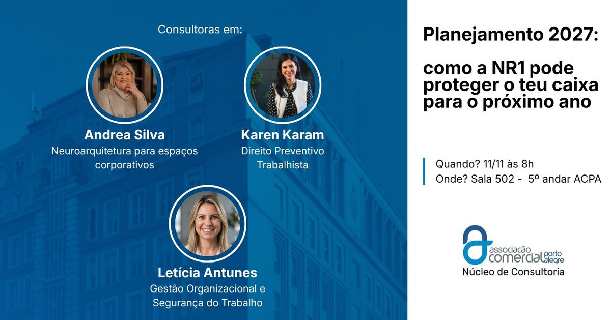 Imagem da fonte — Planejamento 2027: como a NR1 pode proteger o teu caixa para o próximo ano