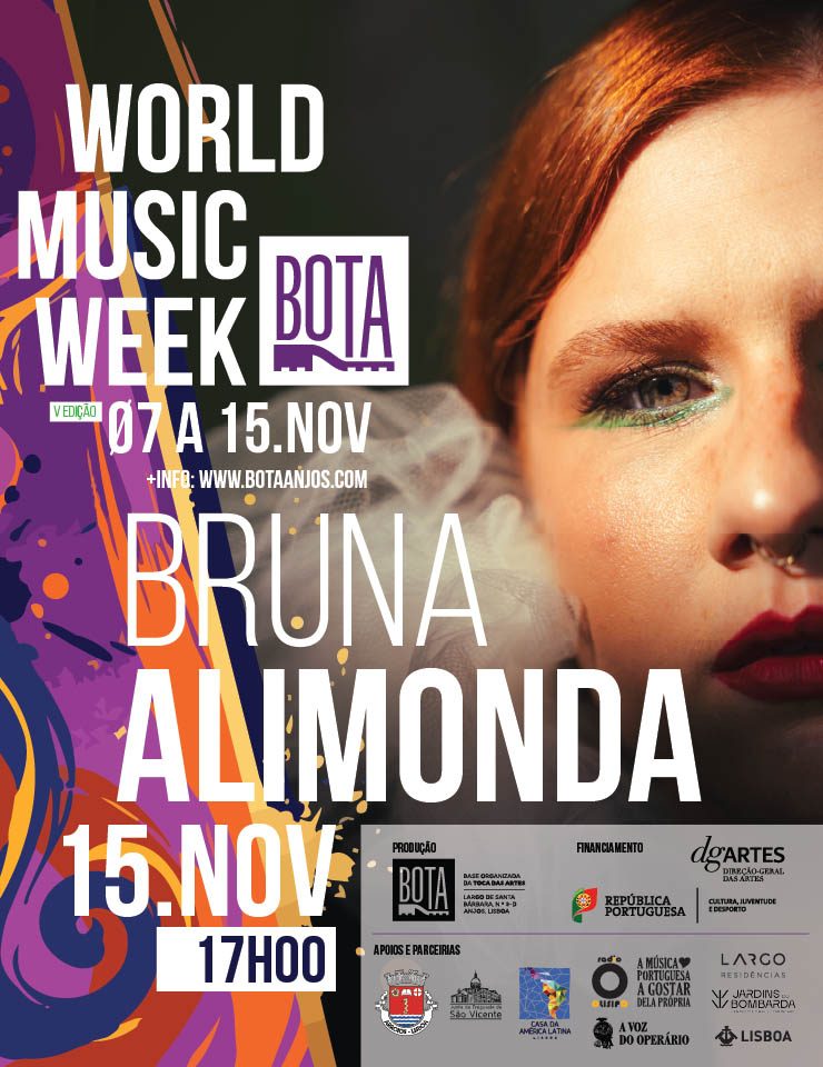 Imagem da fonte — Bruna Alimonda - V World Music Week - BOTA