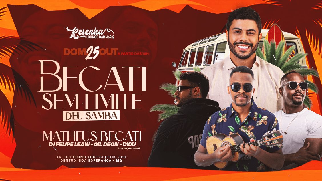 Imagem da fonte — Becati sem Limite Deu Samba - Boa Esperança (Resenha Lounge Bar)