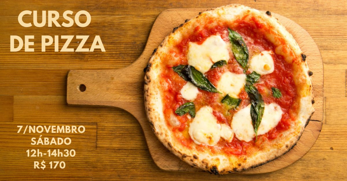 출처 이미지 — Curso de Pizzas - 7/novembro
