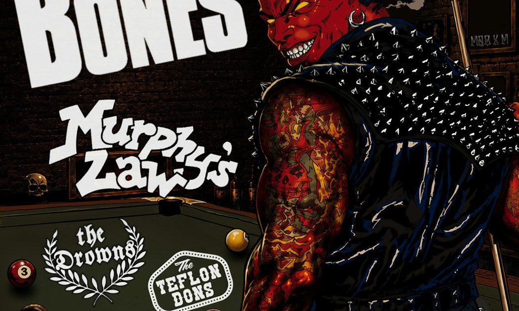 Imagen de la fuente — THE BONES + MURPHY'S LAW