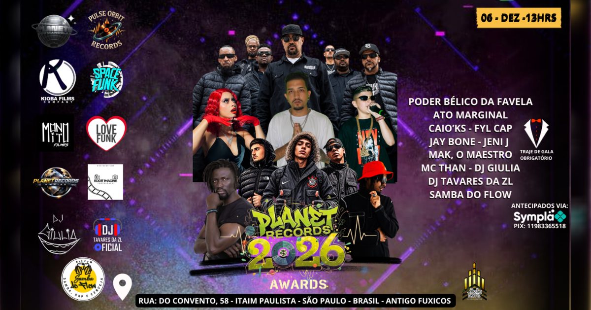 Imagem da fonte — PLANET RECORDS AWARDS