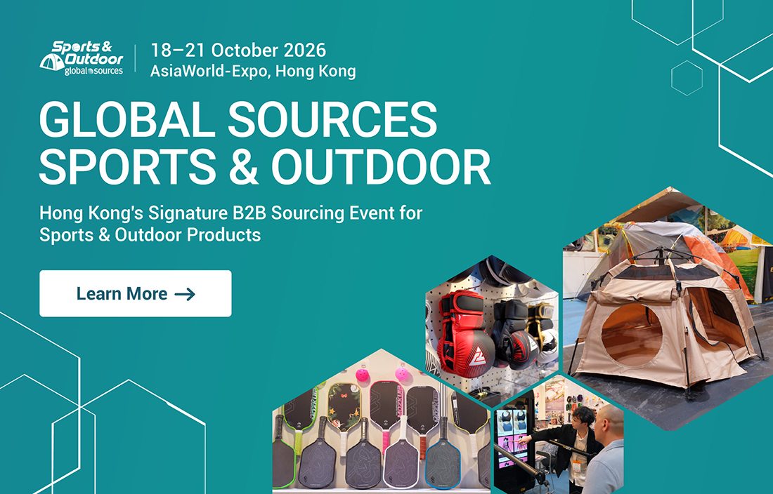 Imagem da fonte — Global Sources Sports & Outdoor