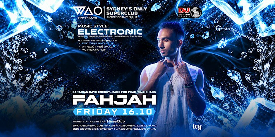 Imagem da fonte — FRI 16 OCT - WAO SUPERCLUB @ IVY