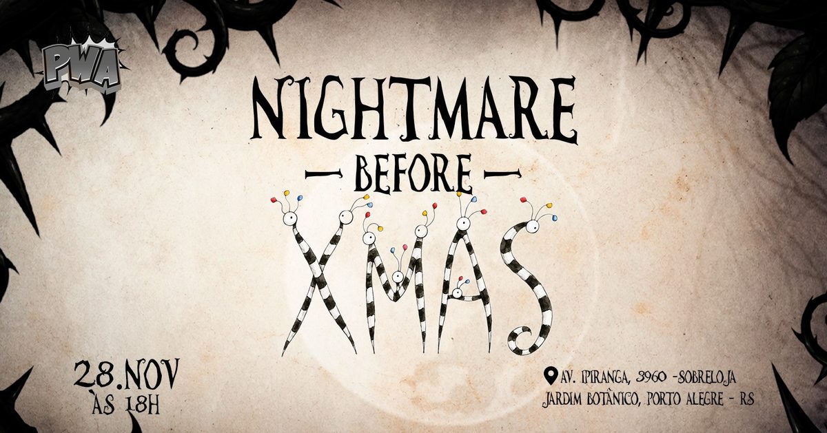 出典の画像 — Nightmare before Xmas 2026
