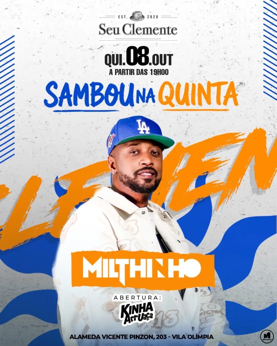 来源图片 — 🟢 PAGODE DO MILTHINHO - 29.10 ✔️