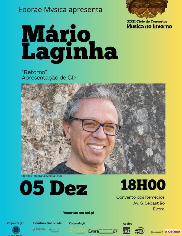 Imagem da fonte — Recital de Piano Por Mário Laginha