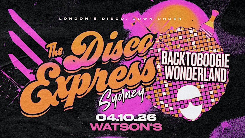Source image — BACK TO BOOGIE WONDERLAND x THE DISCO EXPRESS