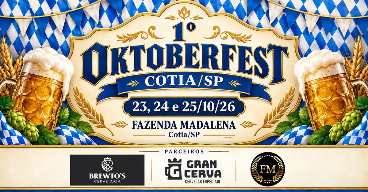 来源图片 — 1° Oktoberfest Cotia 23/10/2026