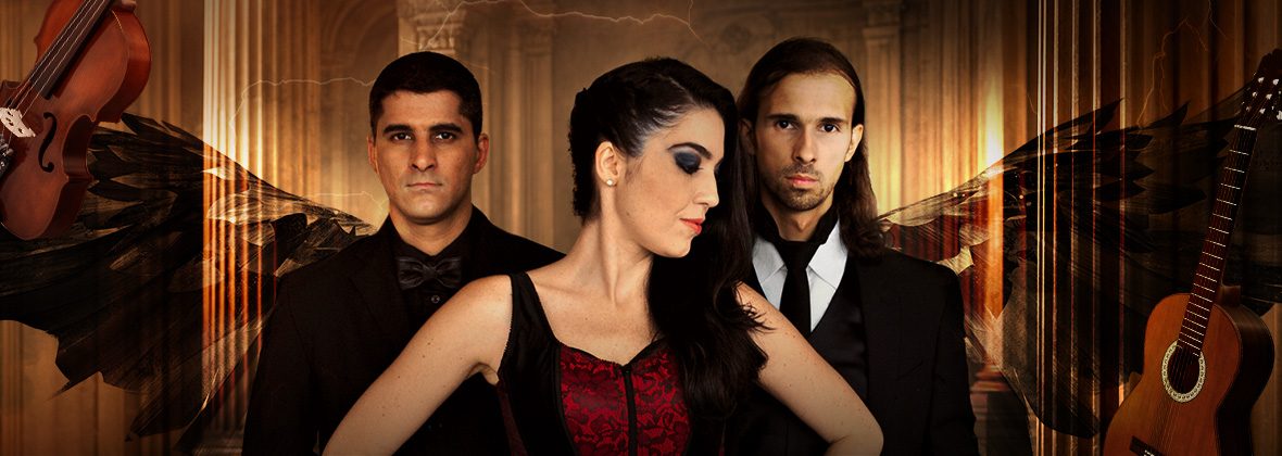 Imagem da fonte — Trio Amadeus Jornada Épica do Clássico ao Rock