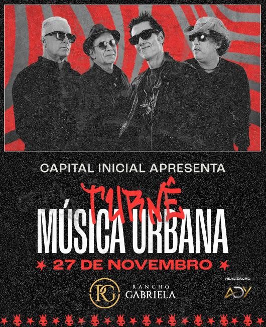 Bild der Quelle — Capital Inicial — Turnê Música Urbana