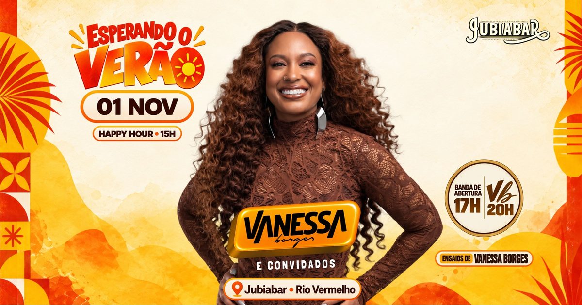 Image de la source — Esperando o Verão: Ensaios de Vanessa Borges no Jubiabar