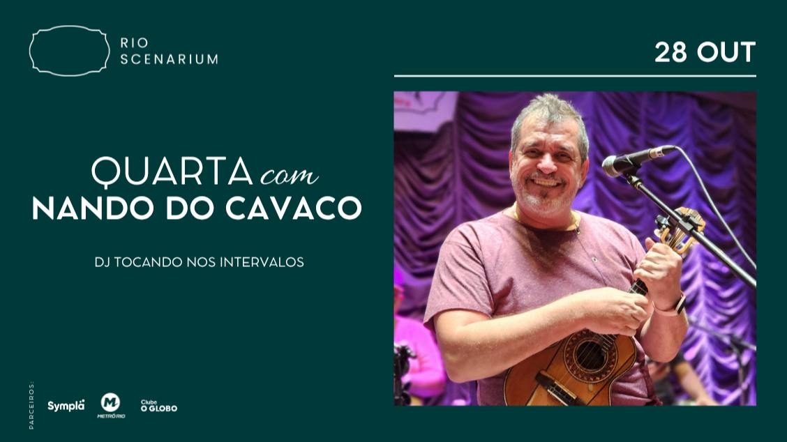 Bild der Quelle — NANDO DO CAVACO NO RIO SCENARIUM 28.10