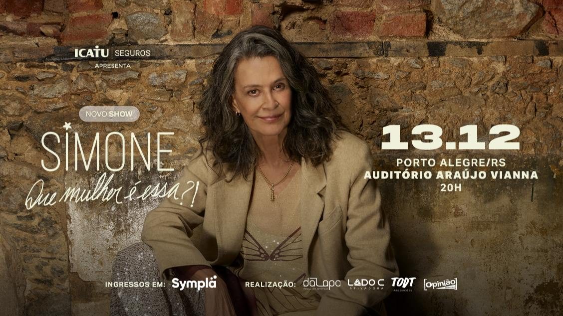 Imagem da fonte — SIMONE EM PORTO ALEGRE - 13/12/2026