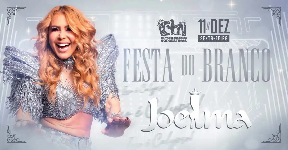 Afbeelding van de bron — Festa do Branco com Joelma