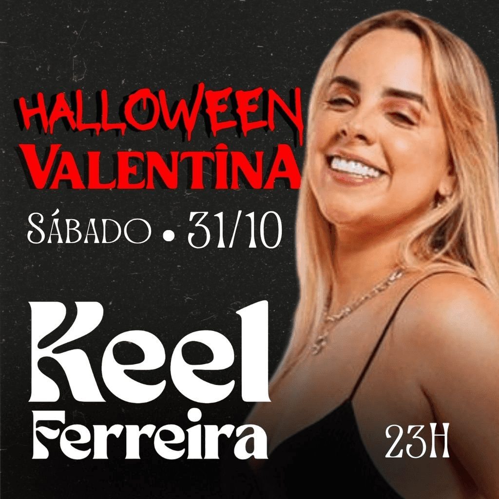 Imagem da fonte — Halloween do Valentina com Keel Ferreira!